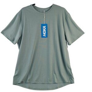 NWT Hoka Men's Essential Tee Rosemary Green Sz XL Soft Lyocell Jersey DriRelease